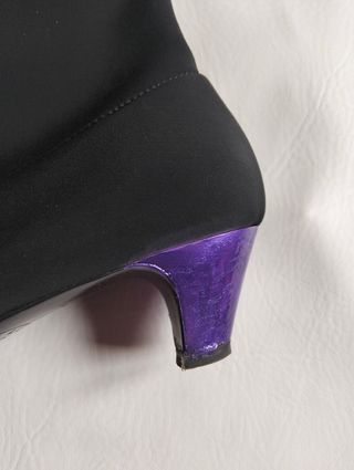 Botas mosqueteras Bimba y Lola negras talla 38