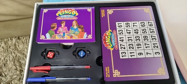 Juego de mesa LINGO Educativo de adivinar palabras