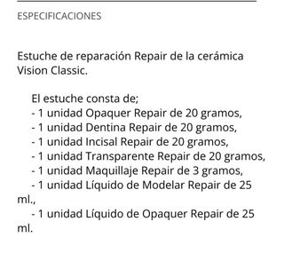 Estuche Vission Classic A3 Wohlwend Dental
