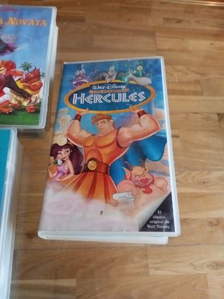 Lote 5 Películas VHS Disney Clásicos