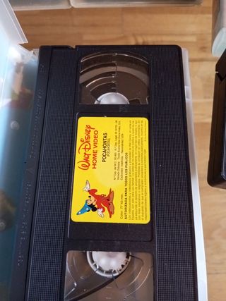 Lote 5 Películas VHS Disney Clásicos
