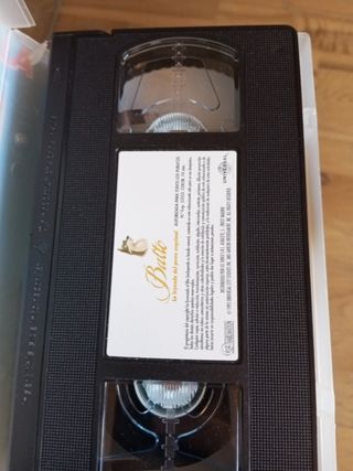 Lote 5 Películas VHS Disney Clásicos
