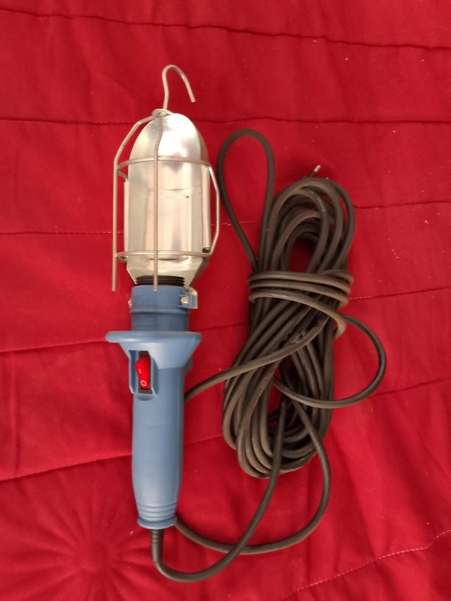 Lampada da lavoro 10m filo