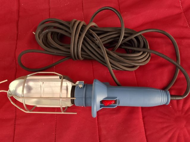 Lampada da lavoro 10m filo