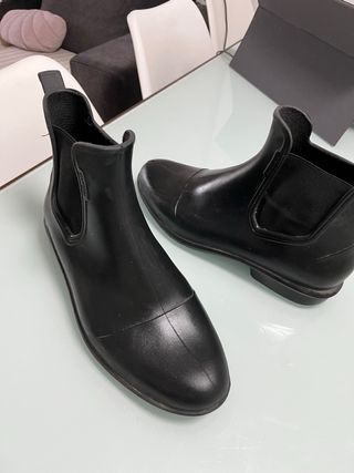 Botas de agua negras