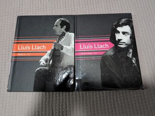 Lluís Llach: 2 libros con CDs