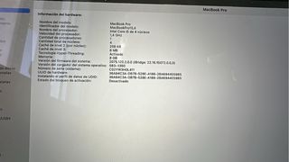 MacBook Pro 2019 Plata
