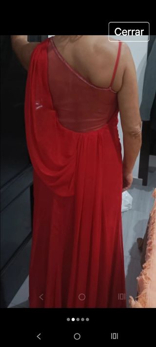 Vestido rojo elegante