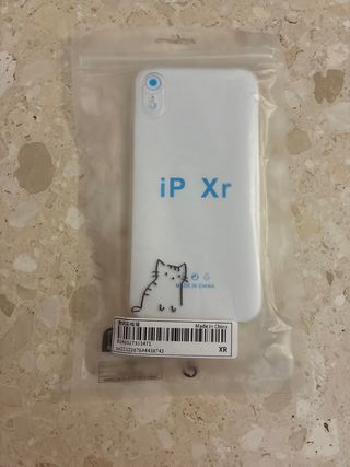 Funda iPhone Xr con gato. 