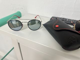 Gafas Ray-Ban Edición Limitada Plata rojo original