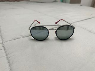 Gafas Ray-Ban Edición Limitada Plata rojo original