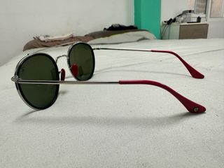Gafas Ray-Ban Edición Limitada Plata rojo original