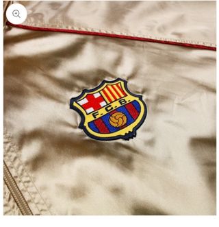 Chaqueta FC Barcelona Nike Vintage Dorada