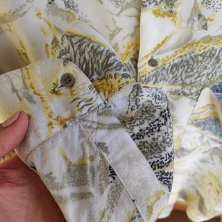 Camicia vintage viscosa fantasia made in Italy