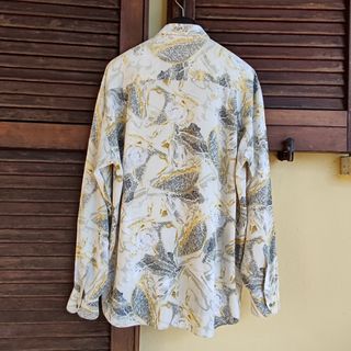 Camicia vintage viscosa fantasia made in Italy