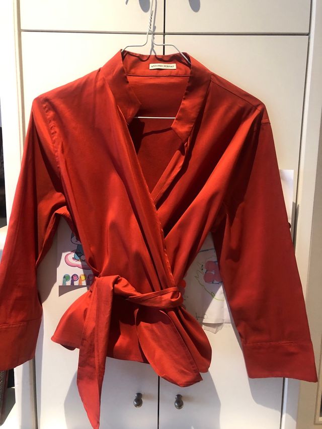 Camisa cruzada Antonio Pernas T.38