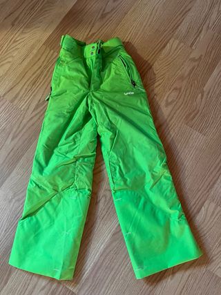 Pantalón de esquí infantil verde Wedze.