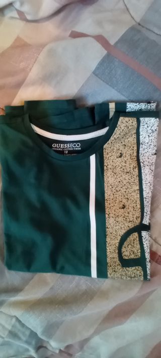 Maglietta Guess Eco Bambino Taglia 12