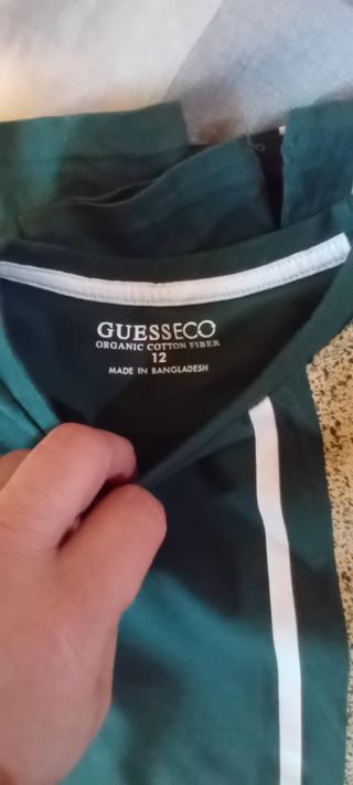 Maglietta Guess Eco Bambino Taglia 12