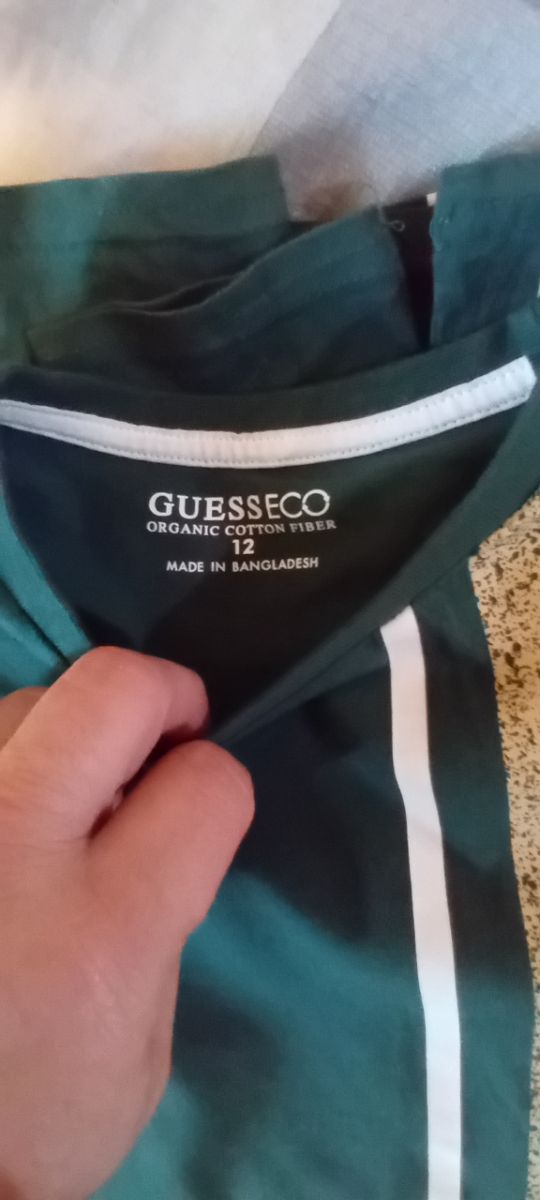 Maglietta Guess Eco Bambino Taglia 12