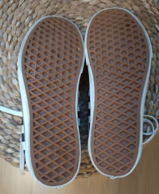 Vans Old Skool Plataforma. Estampado damero.