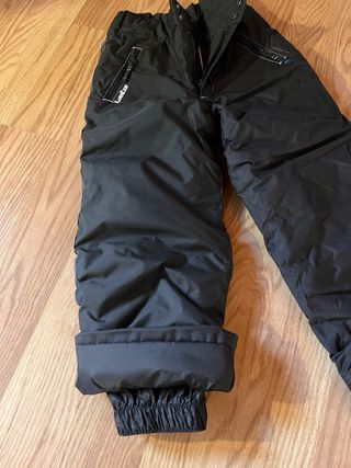 Pantalón de esquí infantil Wedze negro