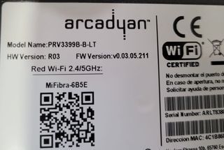 Router Live Box Fibra para Orange