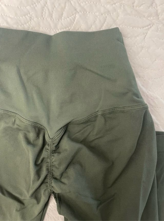 Leggings FGM04 verdi ottimo stato size Xs/s