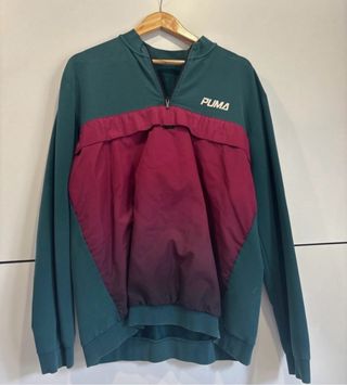 Sudadera Puma Verde y Morado