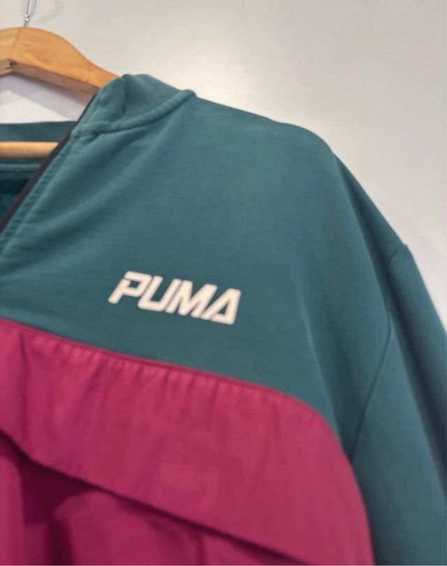 Sudadera Puma Verde y Morado