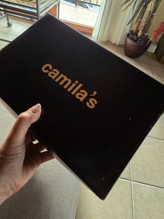 Sandalias Camila's Negras Nuevas 