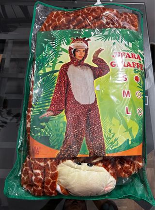 Disfraz Jirafa Talla S. unisex