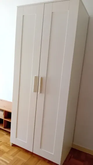 Armario IKEA BRIMNES 2 puertas blanco