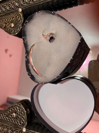 Anillo y pulsera de plata 