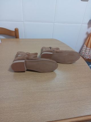 Botines marrones de ante