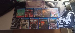 Lote 9 Juegos PS4 (10€ cada uno) (negociable)