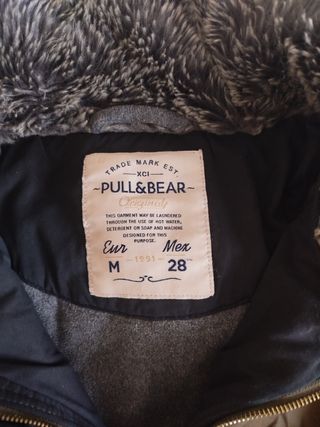 Parka Pull&Bear verde
