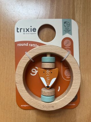 Sonajero Trixie Madera Zorro Redondo