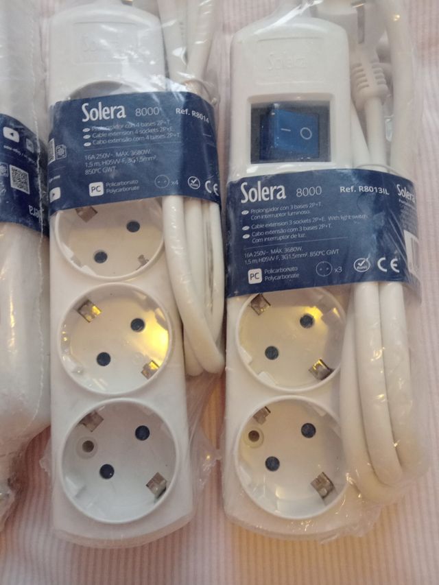 Regleta Solera 8000 con interruptor