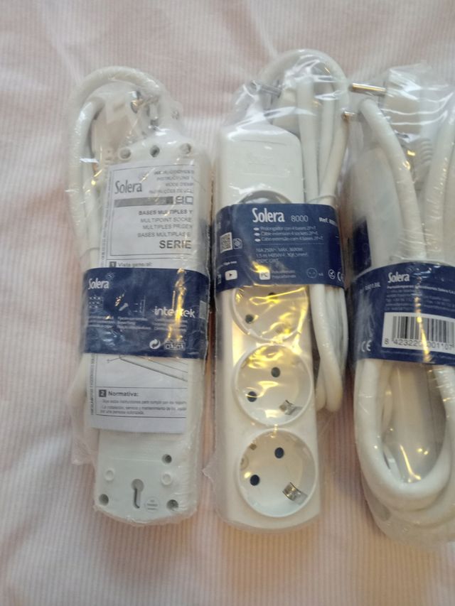 Regleta Solera 8000 con interruptor