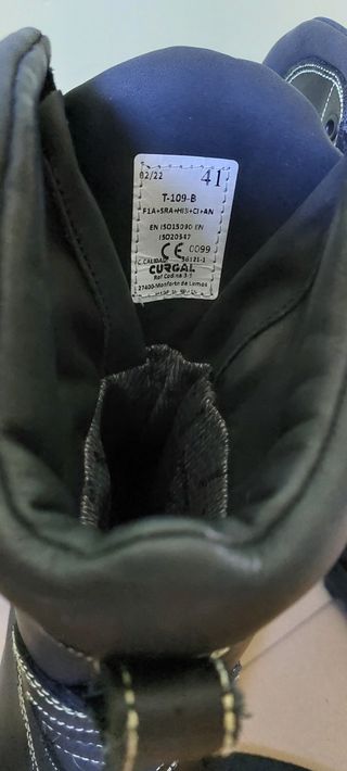 Botas Bombero Forestal CURGAL Negras