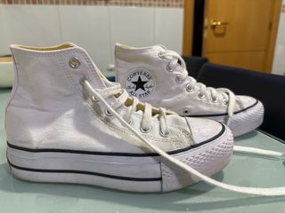 Converse Blancas Plataforma