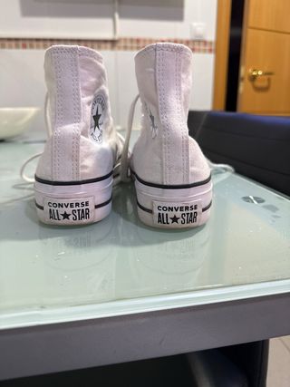 Converse Blancas Plataforma
