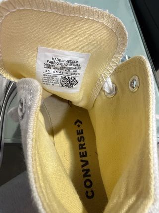 Converse Blancas Plataforma