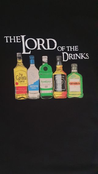 Camiseta El Señor de las Bebidas Talla M