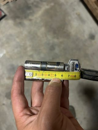 Bombín/Cilindro TESA con 3 llaves