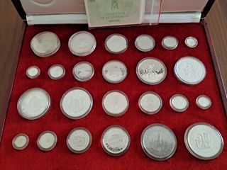 Estuche Monedas Plata V Centenario