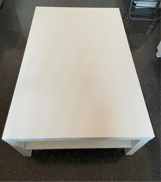 Mesa de centro blanca