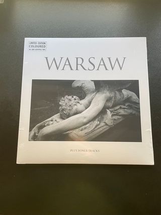 Warsaw joy division Lp vinilo post punk cure