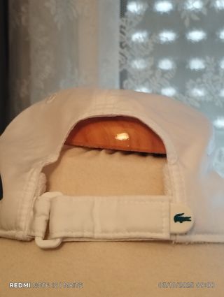 Gorra Lacoste Blanca